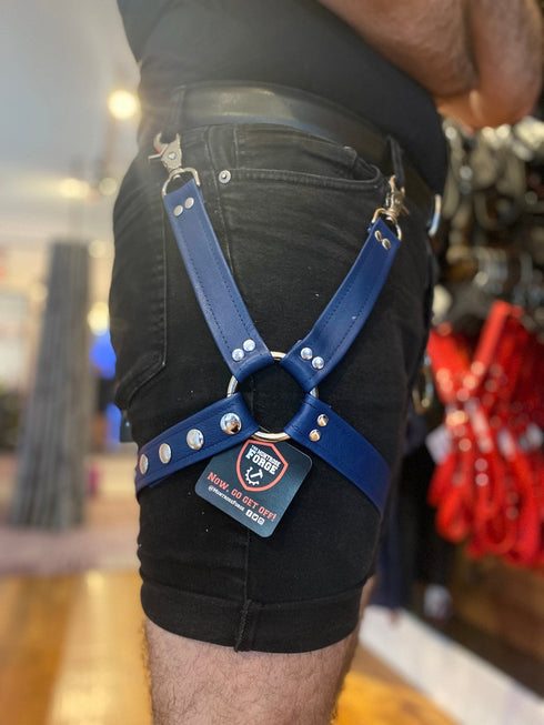 Leather Leg Harness